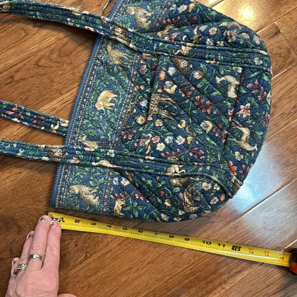 Vintage Vera Bradley Animal Kingdom Quilted Bag - Picture 7 of 8